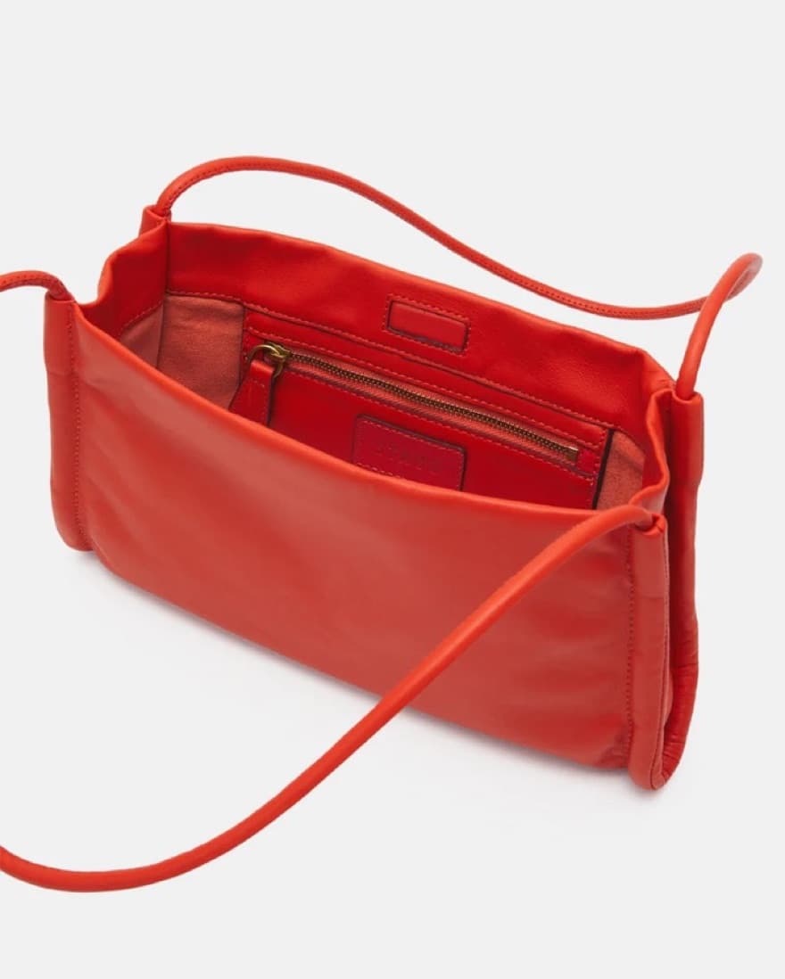 Staud Blood Orange Gia Shoulder Bag - Image 2
