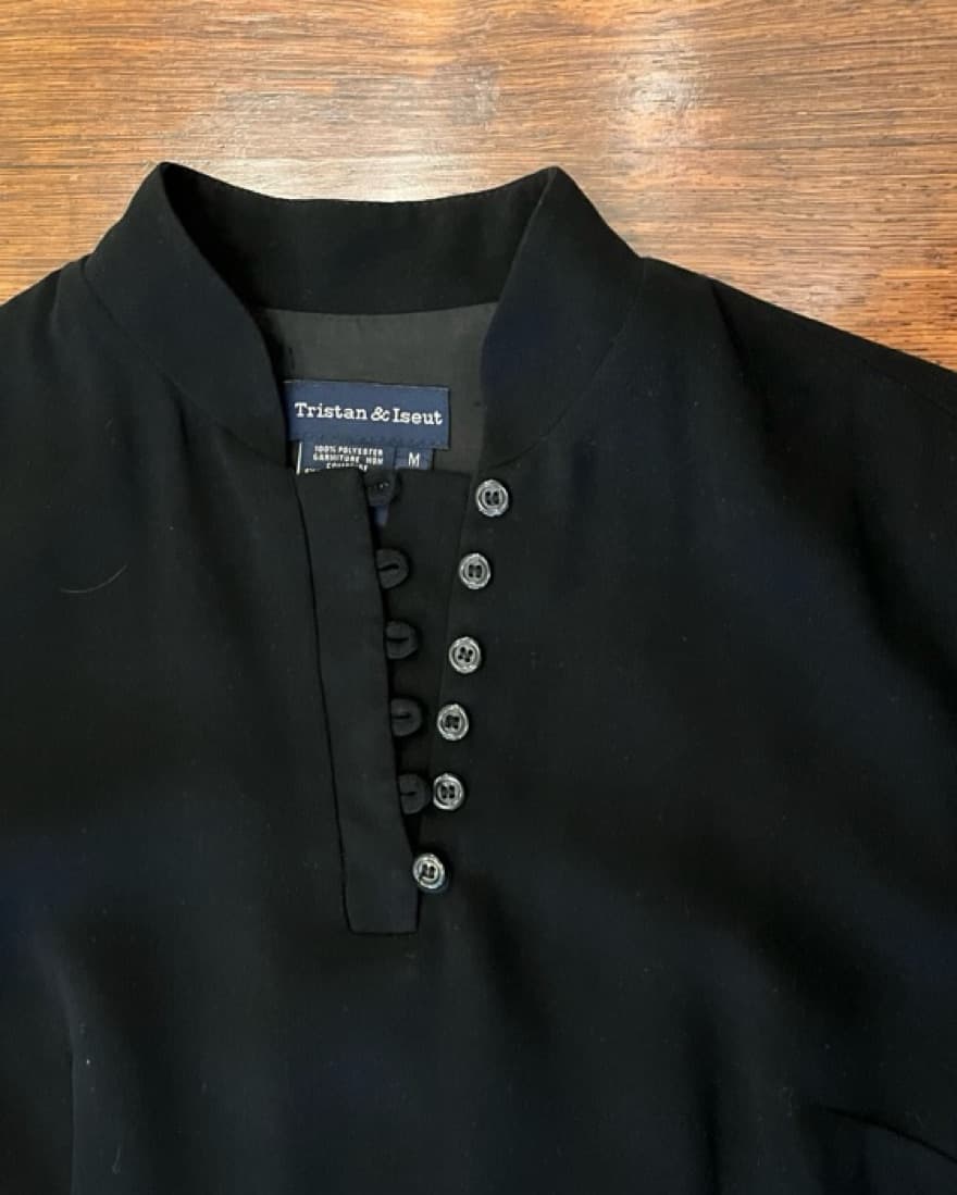 Tristan And iseut Black Formal Dress - Image 1