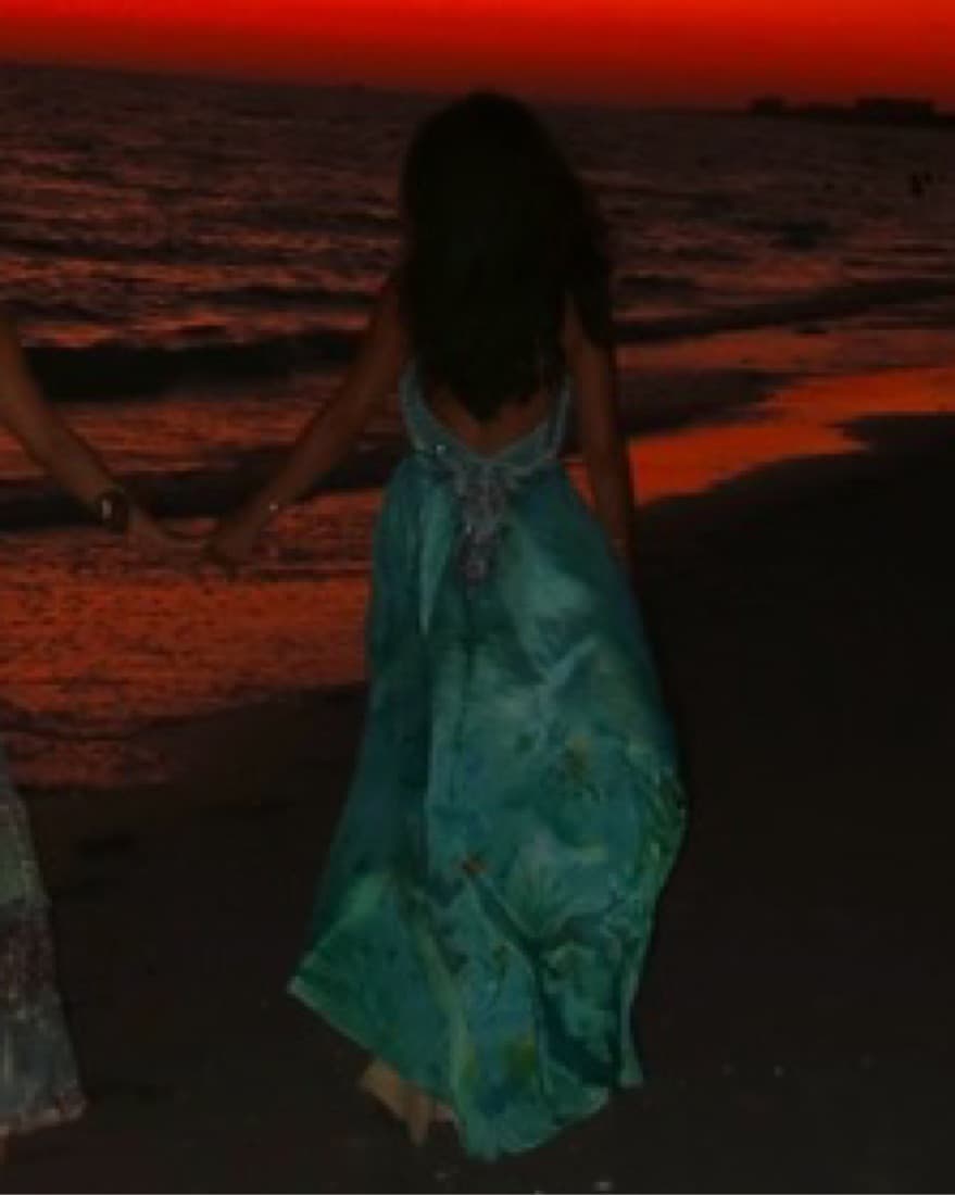 Mermaid Blue Dress  - Image 4