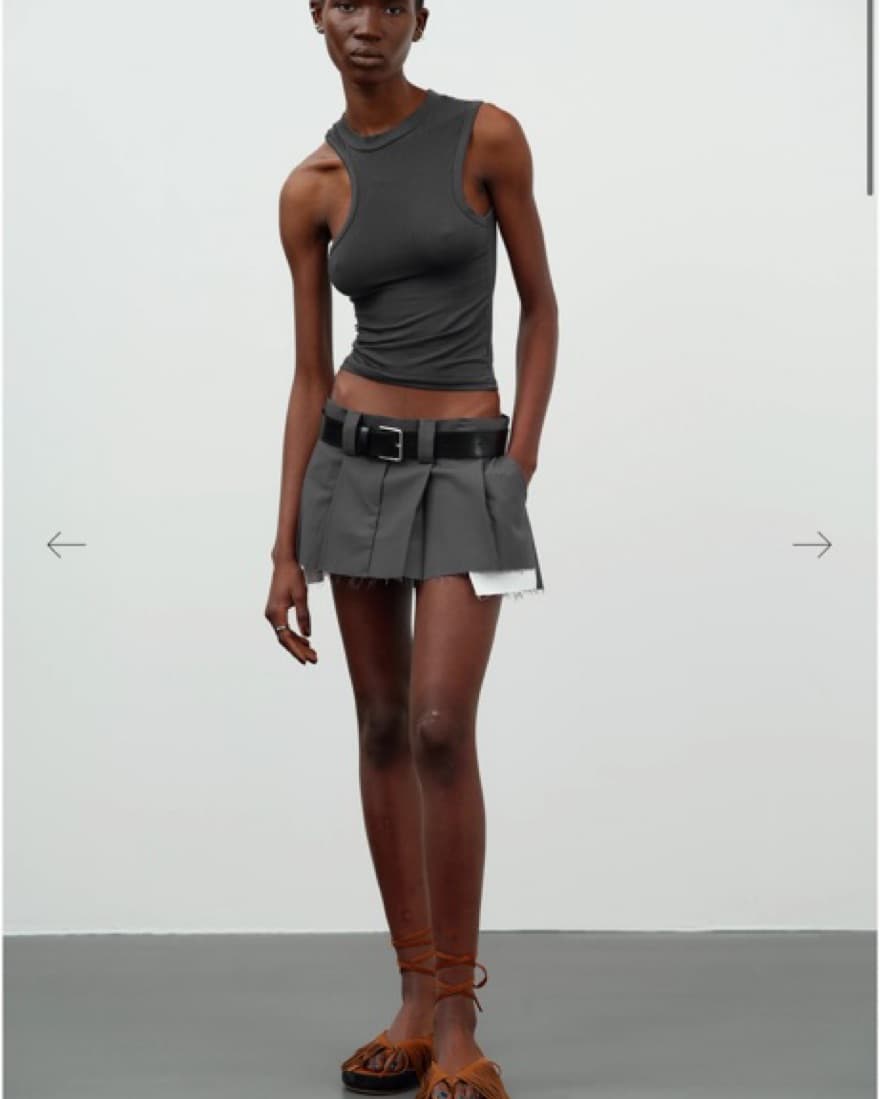 Miu Miu Inspo Micro Mini Skirt  - Image 1