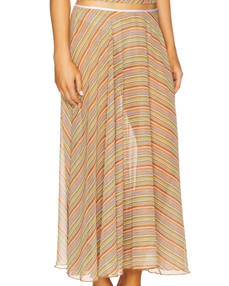 Bella Venice Mize Sheer Maxi Skirt - Image 1