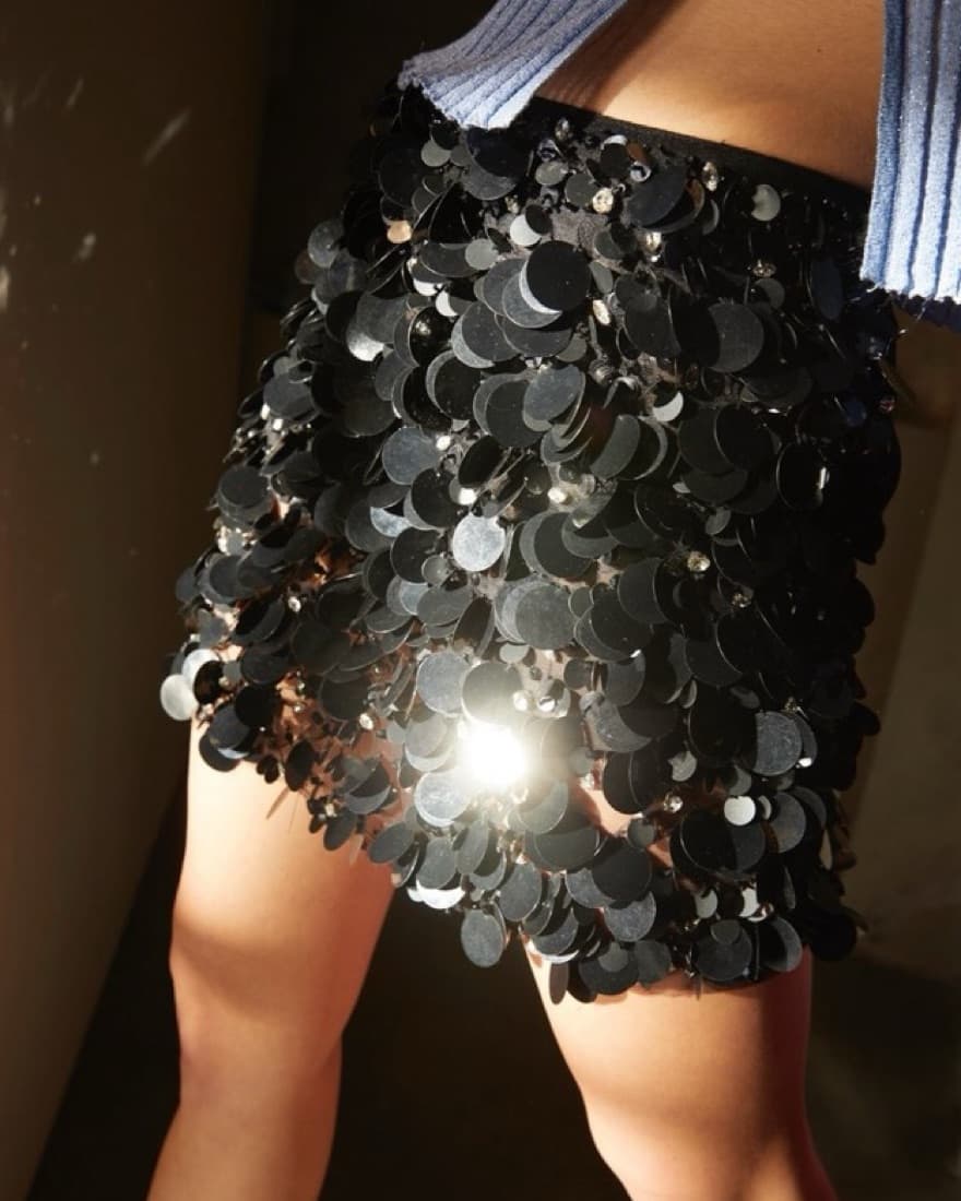 Des_Phemmes Embroidered Tulle Mini Skirt - Image 6