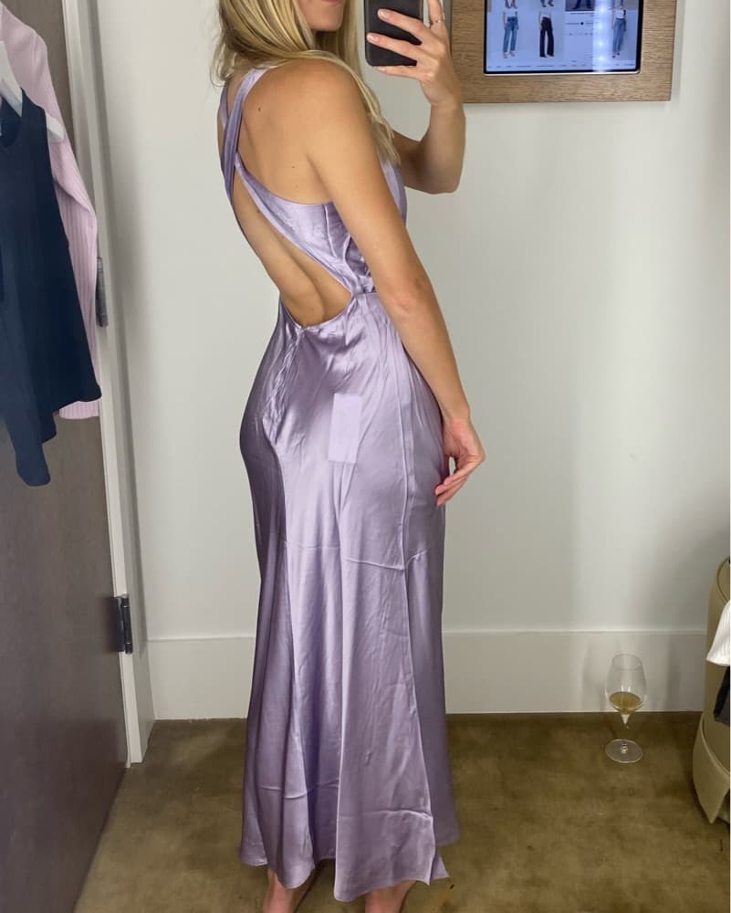 Purple Reformation Dress - Image 2
