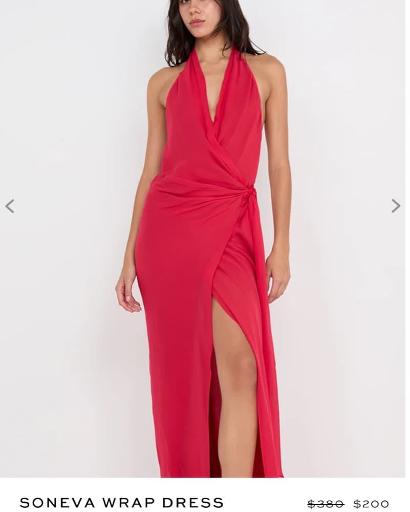 Bec + Bridge Soneva Wrap Dress  - Image 1
