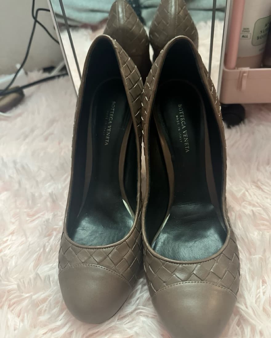 brown Bottega heels - Image 2