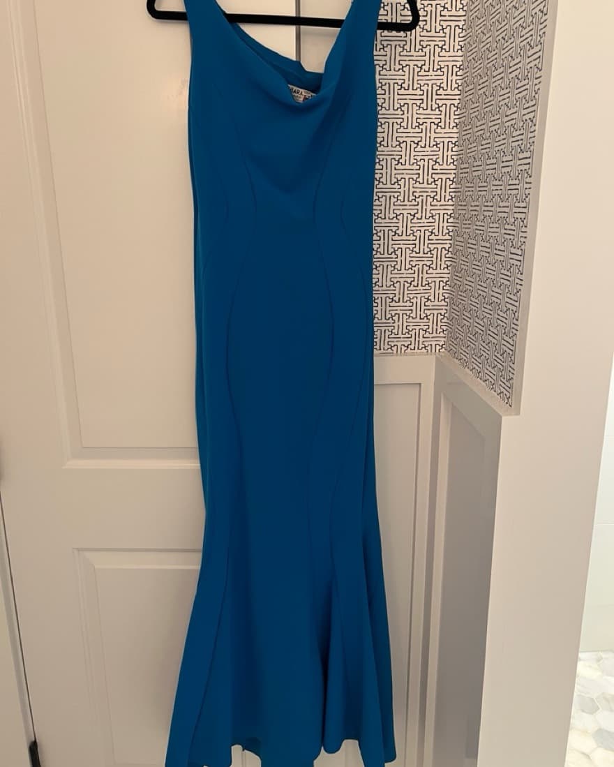 Chiara Boni Cobalt Maeli Gown - Image 3