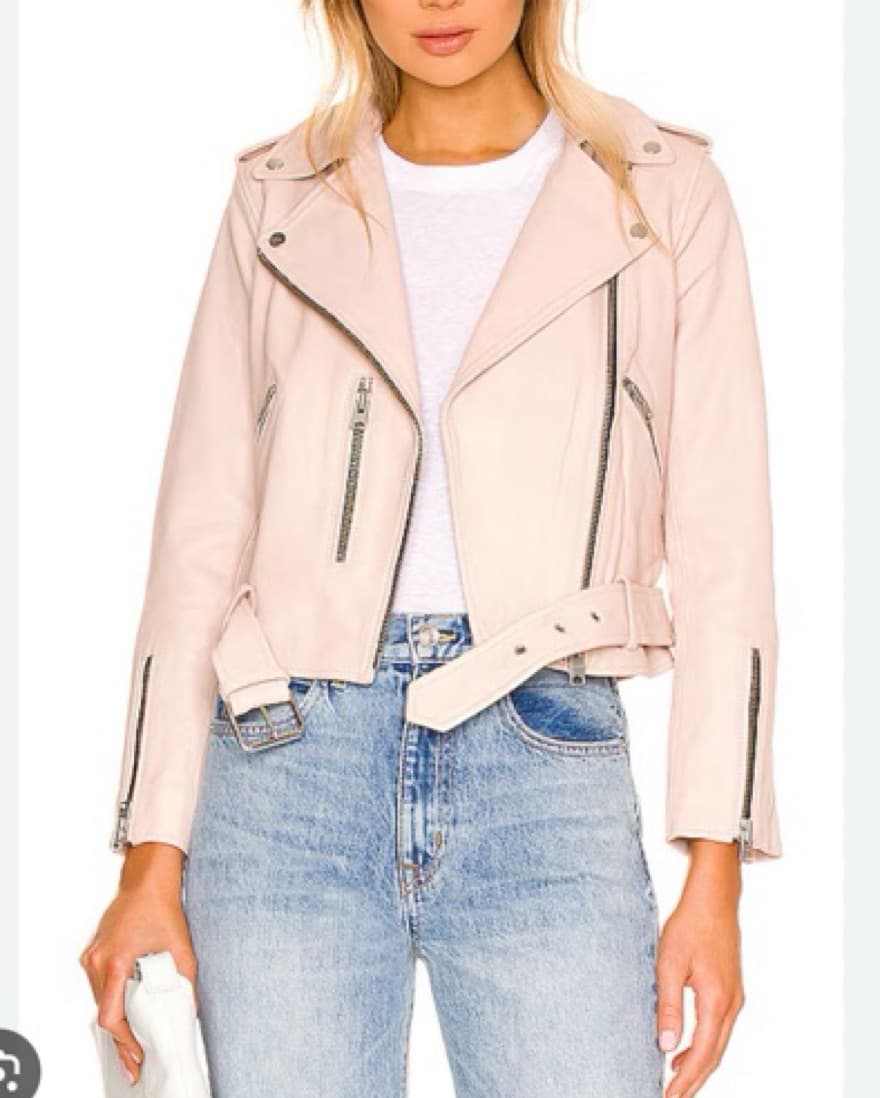 All Saints Leather Jacket  - Image 1