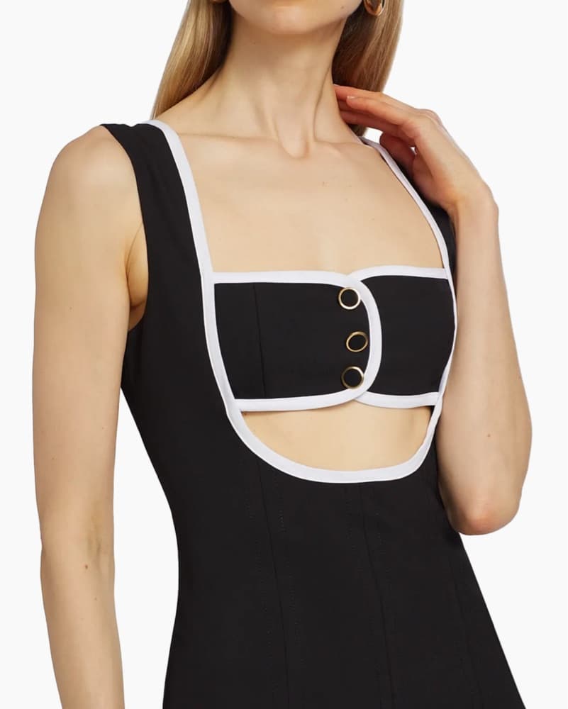 Ronny Kobo Cutout Mini Dress - Image 5