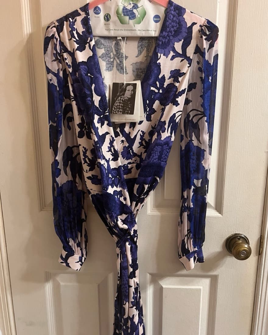 Diane Von Fustenberg Wrap Dress - Image 2