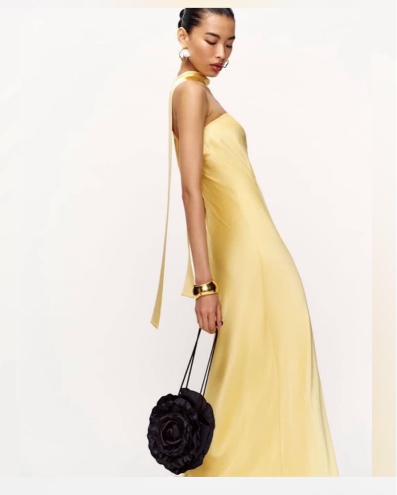 Reformation Oren Silk Dress – XS - Image 1