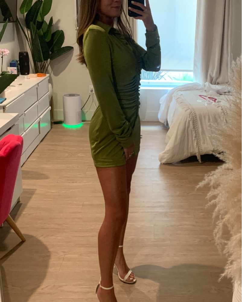With Jéan Andy Dress Green - Image 2