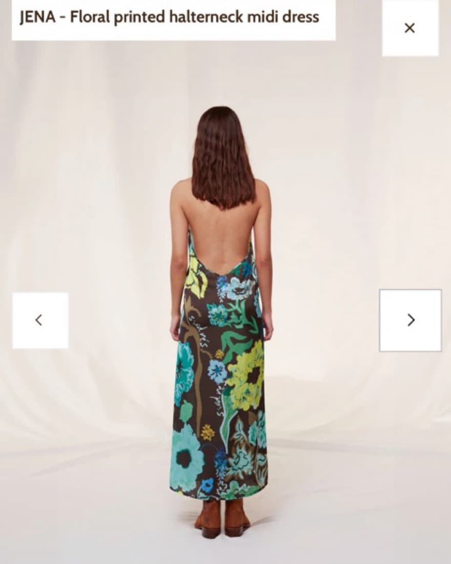 Siedres Backless Dress - Image 2