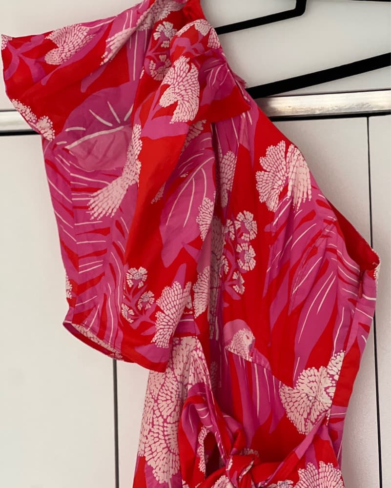 Farm Rio Vibrant Floral Dress - Image 4