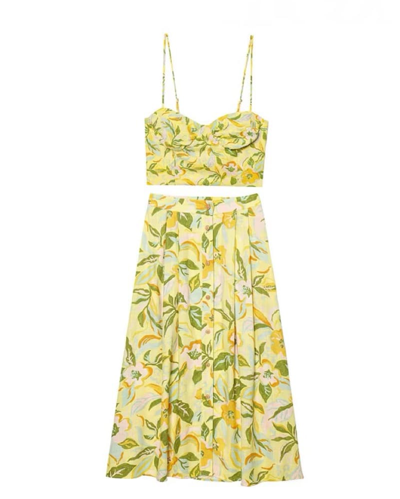 linen zara set - Image 1