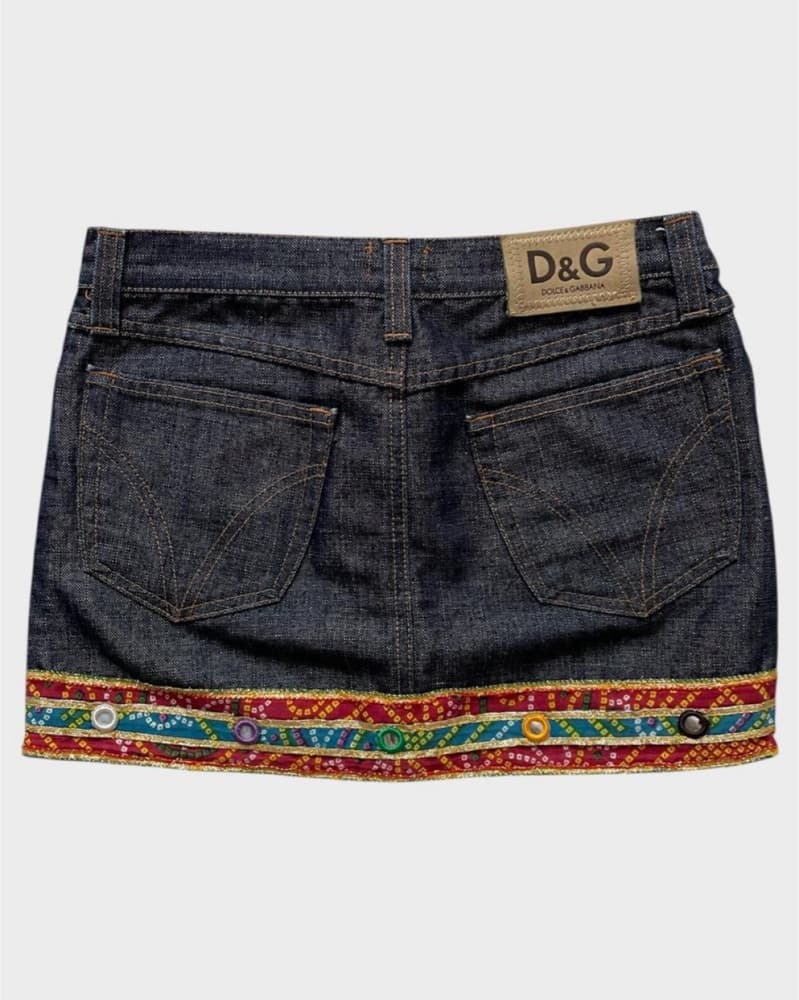 D&G Indi-Oriental Mini Skirt - Image 2