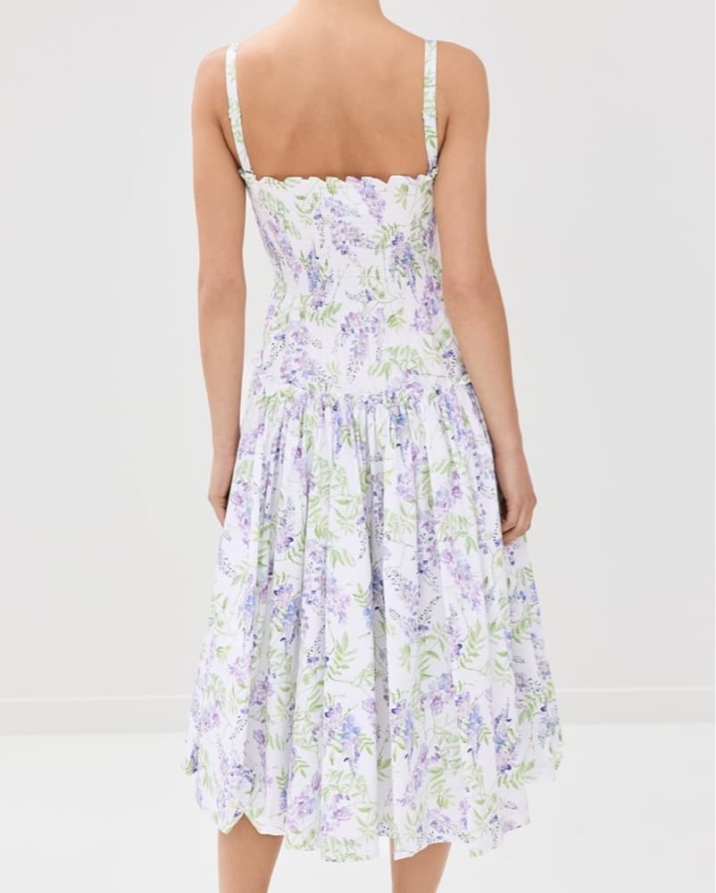Hill House Floral Midi Dress / New W Tag - Image 2