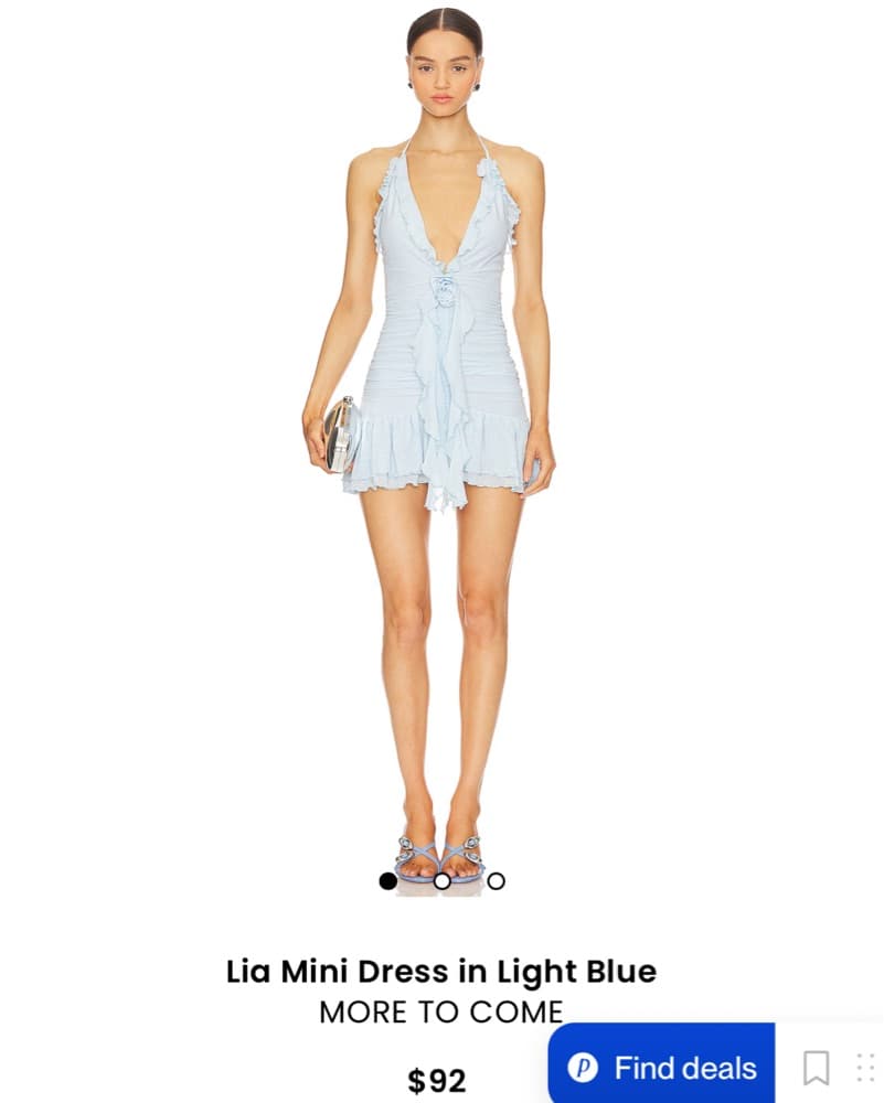 MORE TO COME Revolve Mini Dress - Image 1