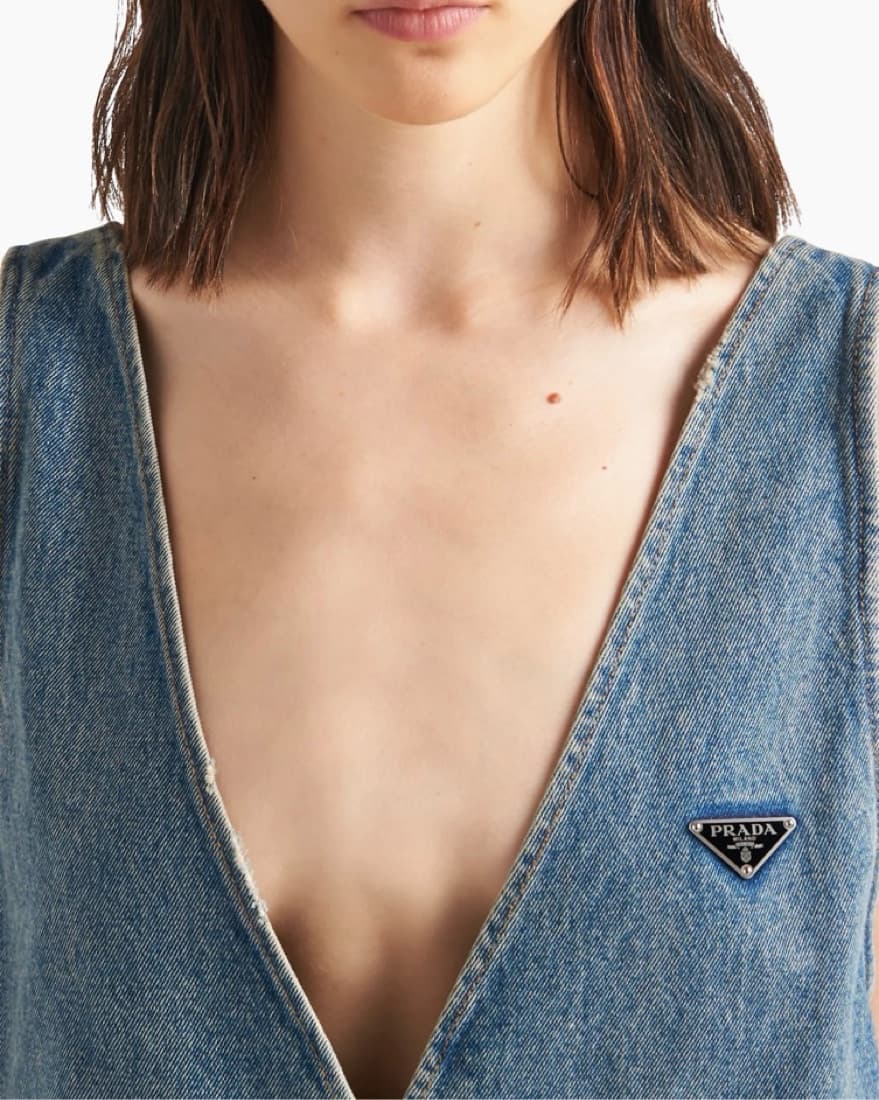 Prada Denim Dress - Image 2