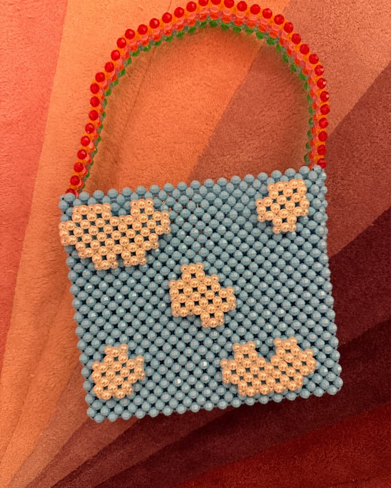 Susan Alexandra Beaded Cloud Bag - Image 1