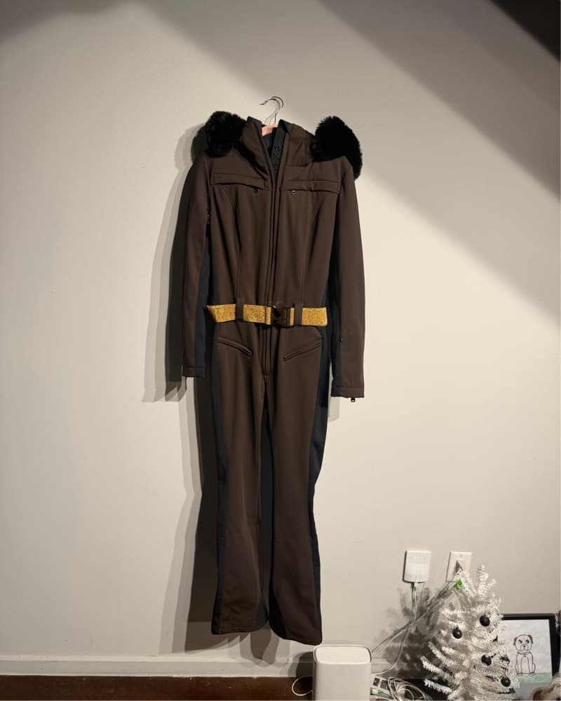 Goldbergh Parry Fur Hood Ski Suit Long - Image 3