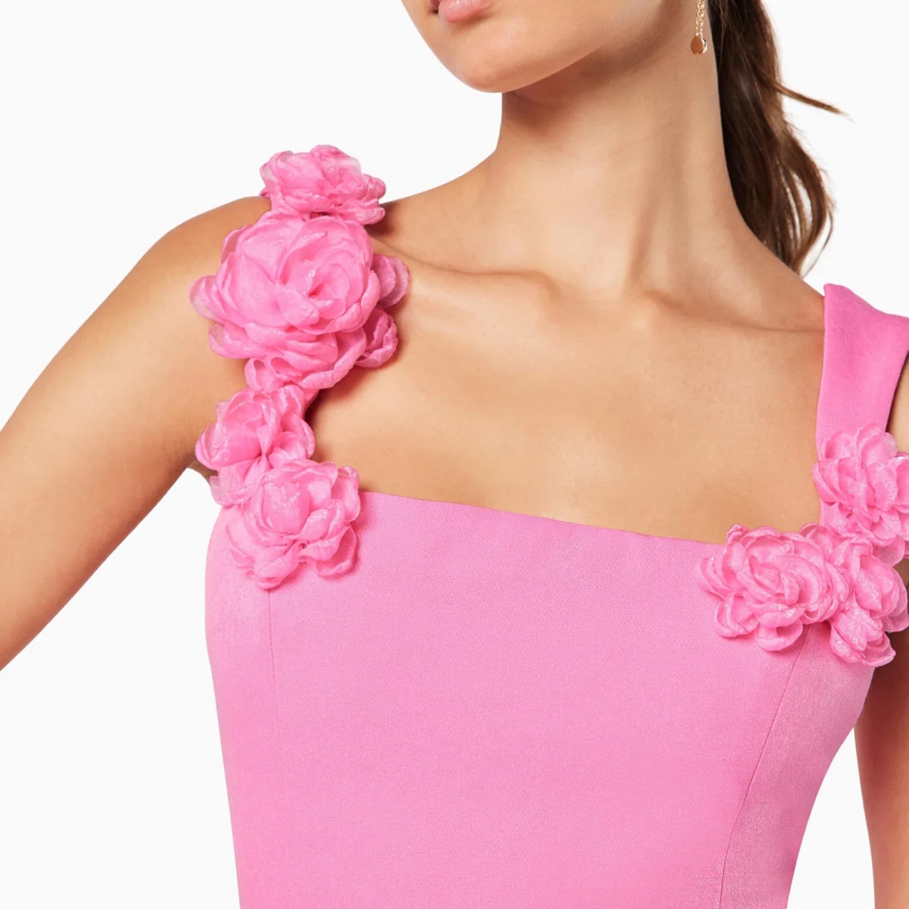 Elliatt Pink Trompe Mini Dress - Image 6