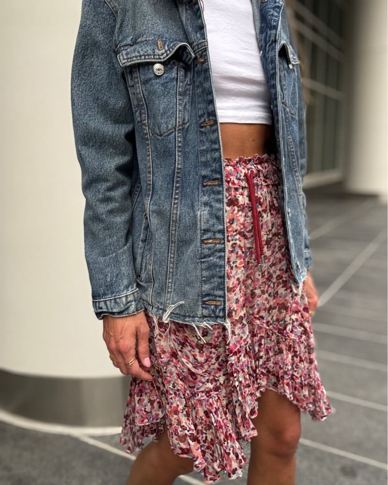 Isabel marant Printed Drawstring Skirt - Image 4