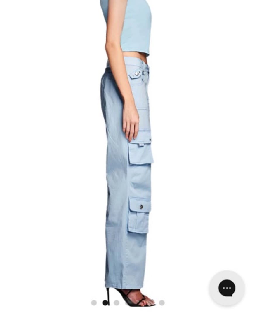 IAMGIA Blue Cargo Pants  - Image 4
