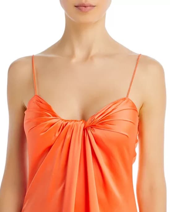 Rosetta Getty - Twist front slip dress - Image 2