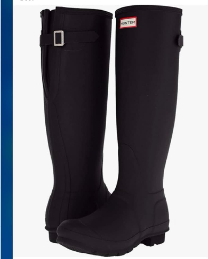 Stylish Tall Hunter Rain Boots  - Image 2