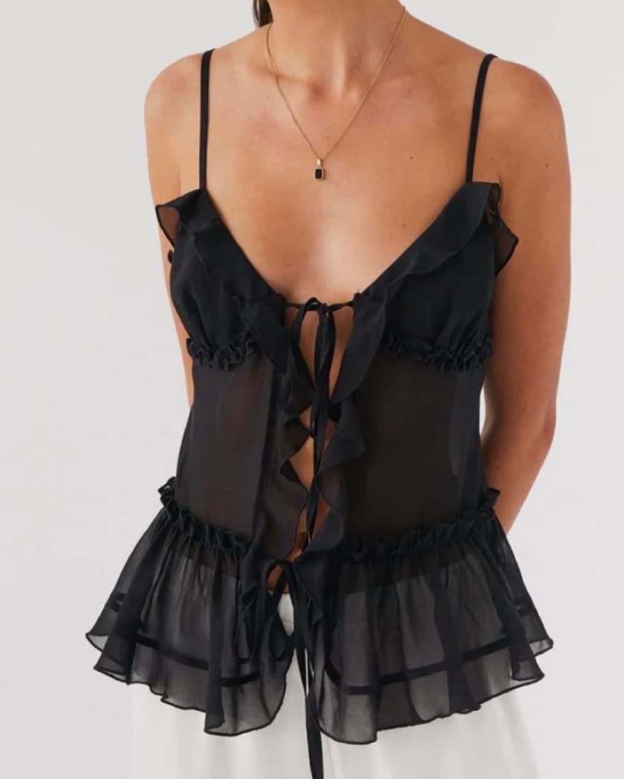 Got It Bad Frill Cami Top - Image 1