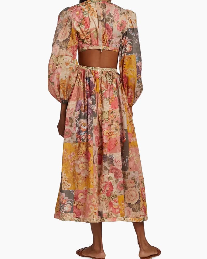 Zimmermann Pattie Patchwork Dress - Image 3