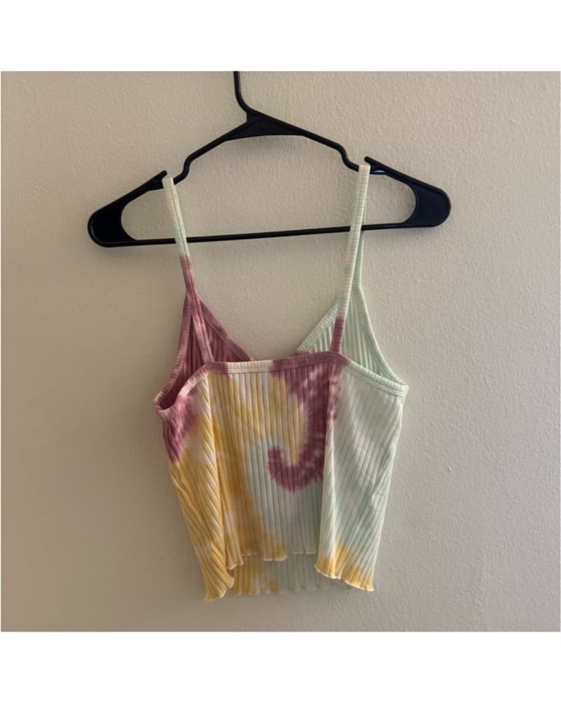 Tie-Dye Ribbed Tank Top in Size Small - Image 5