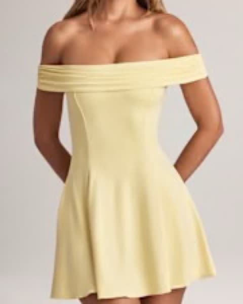 Oh Polly Modal Off Shoulder Mini Dress - Image 2