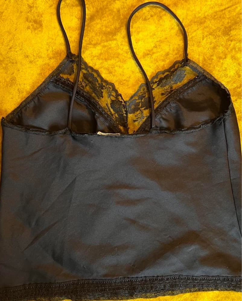 Christian Dior Vintage Lace Tank - Image 3