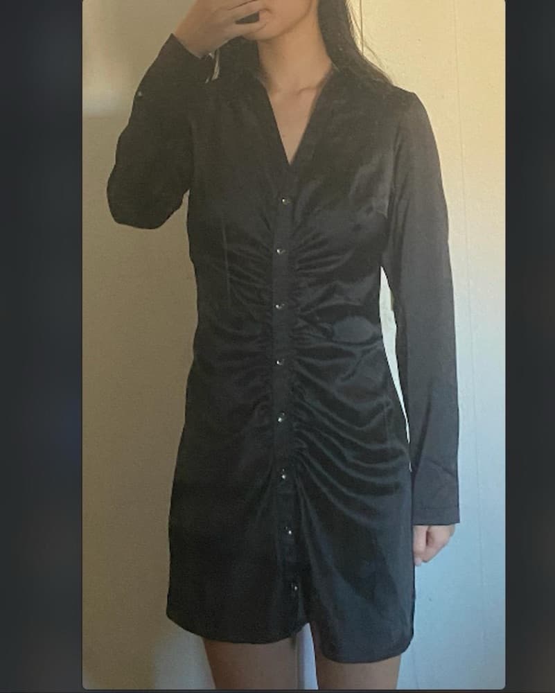 Zara Button Down Dress  - Image 3