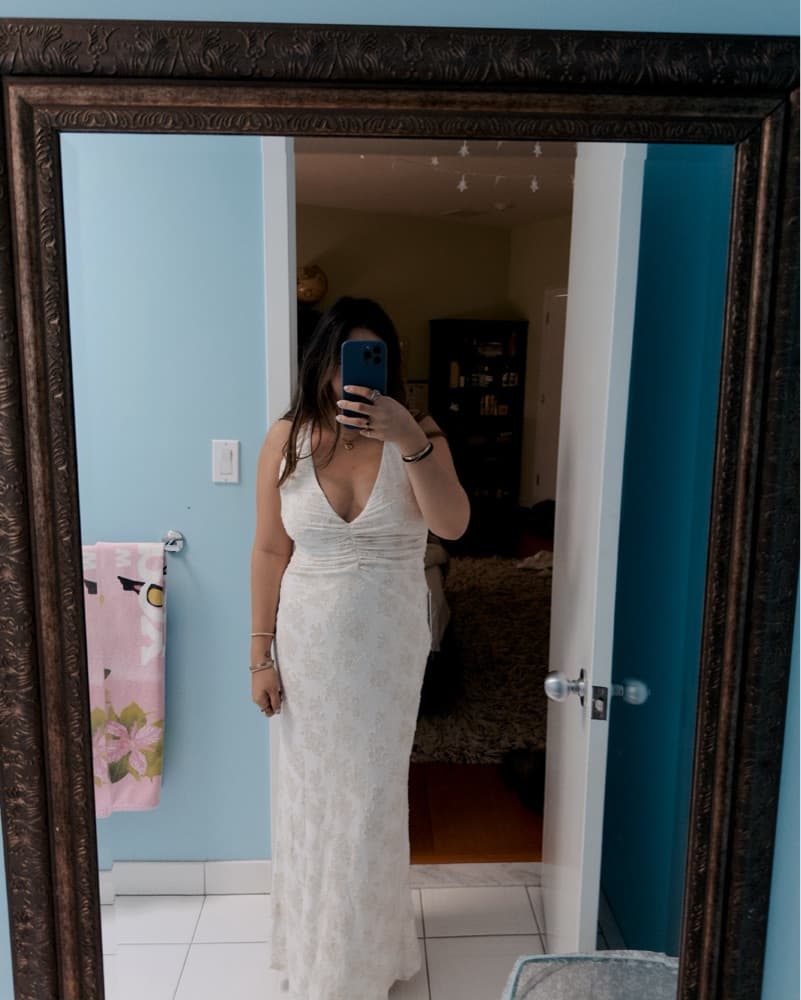 Princess Polly White Dress - Image 3