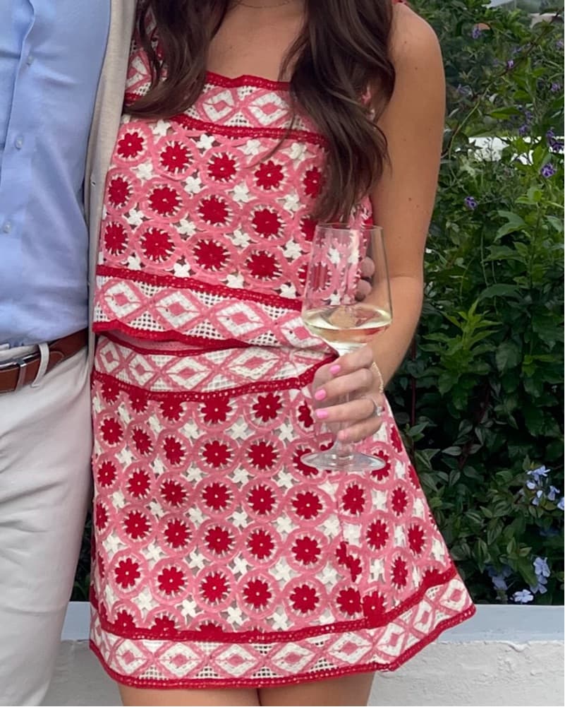 Chelsea & Violet Crocheted Skirt Set - Image 2