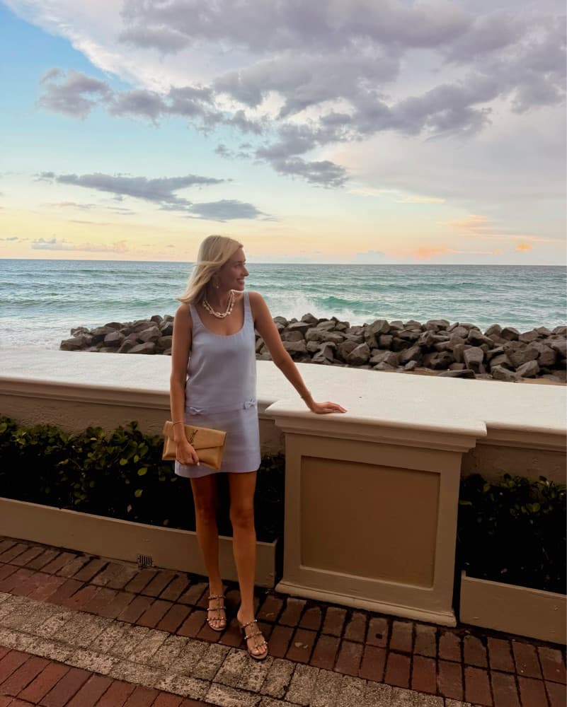Posse Harper Linen Mini Dress - Image 3