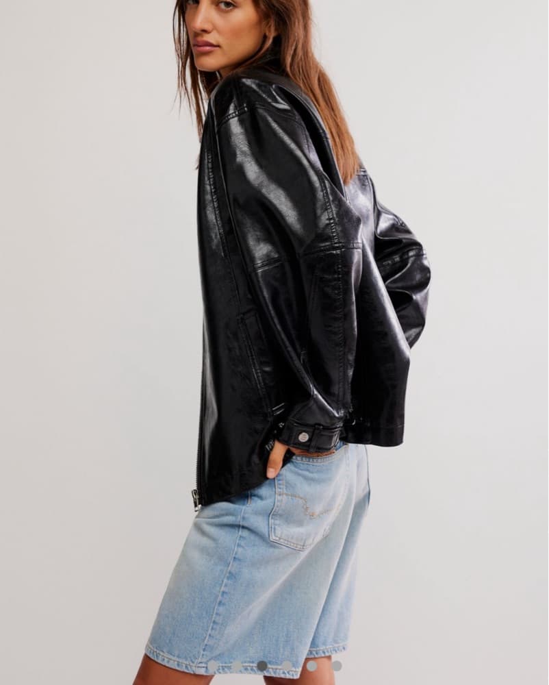 We The Free Leather Jacket - Image 2