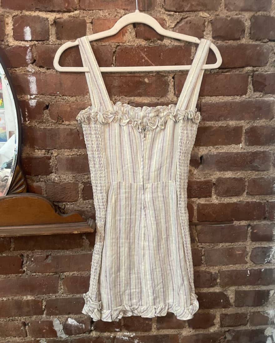 Reformation  Mini Linen Dress - Image 3