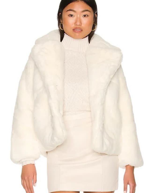 Apparis Milly Jacket in Ivory - Image 2
