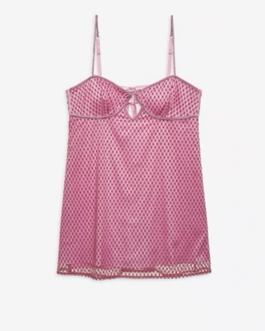 For Love and Lemons Glitter Slip Dress  - Image 3