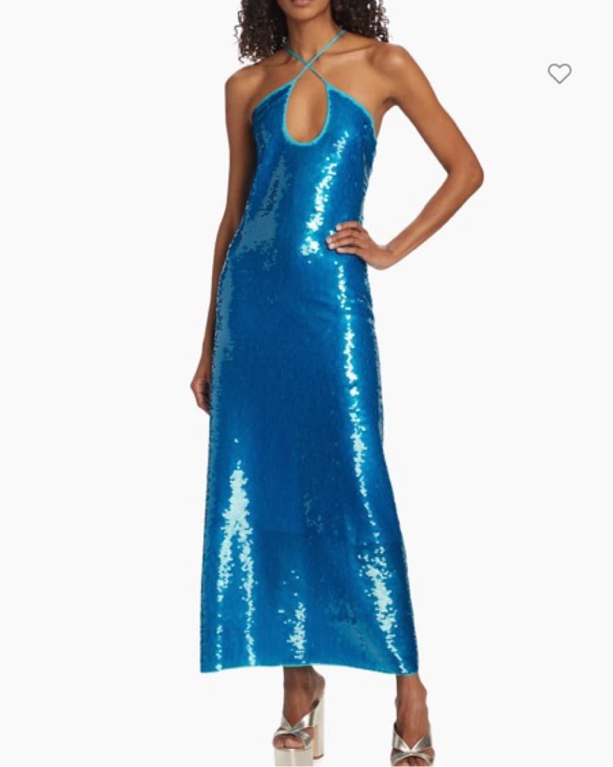 Cult Gaia Lily Sequin-Embroidered Maxi - Image 1