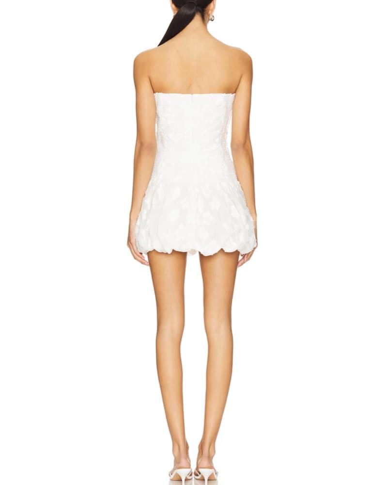Amanda Uprichard Rendezvous White Dress - Image 2