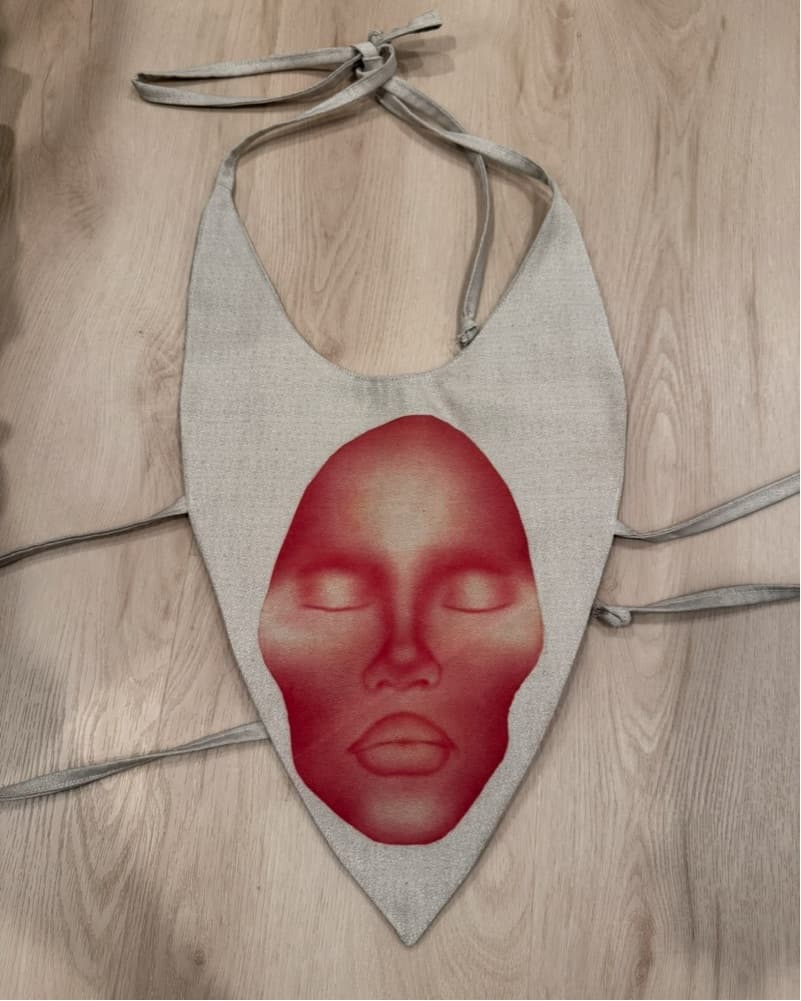 Painted Hand Made Halter Top - Image 1