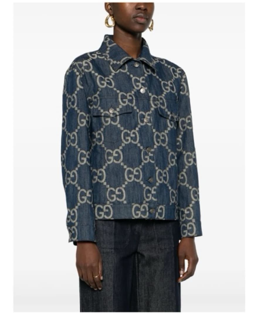 Gucci Jumbo GG denim Jacket - Image 2