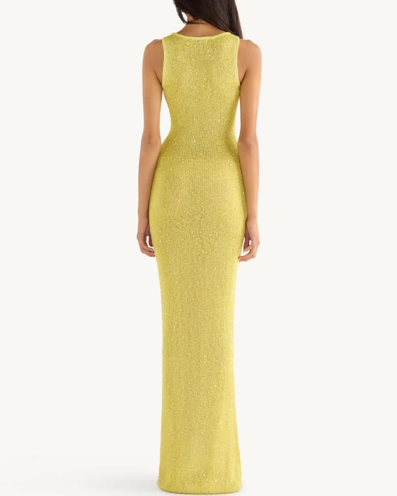 Asta Resort Natalia Dress Yellow - Image 2