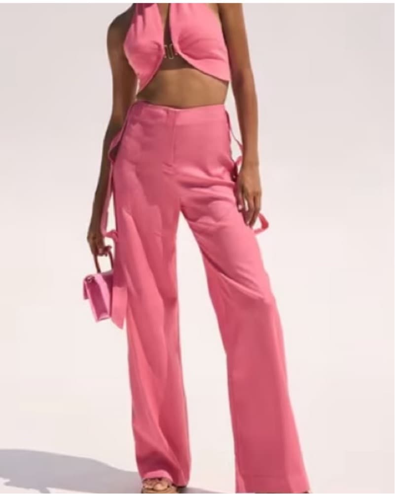 Cult Gaia Sinead Pant - Pink - Image 1