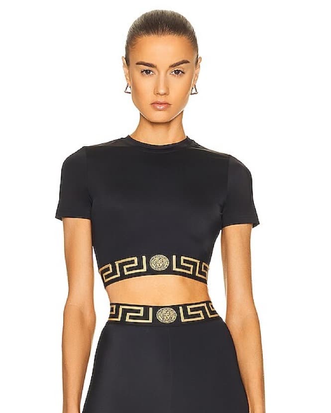 Versace Greca Border Top - Image 1
