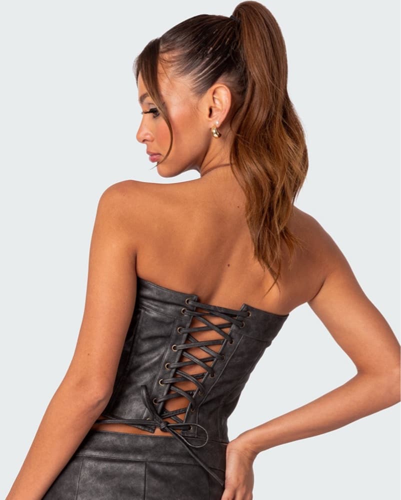 Ziva Lace Up Corset - Image 3